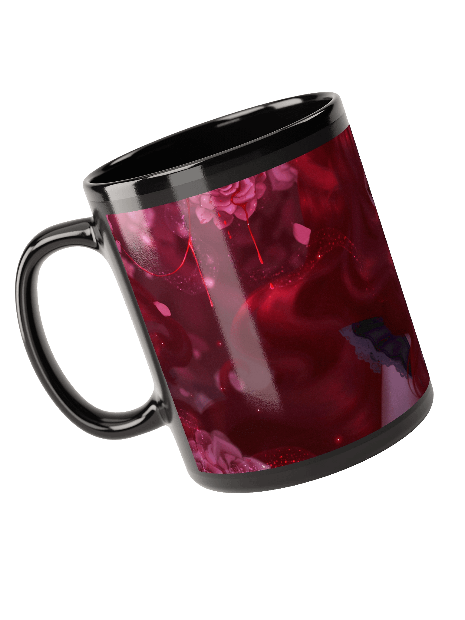 Nixi's Bloody Roses Mug (NightMode) product image (5)