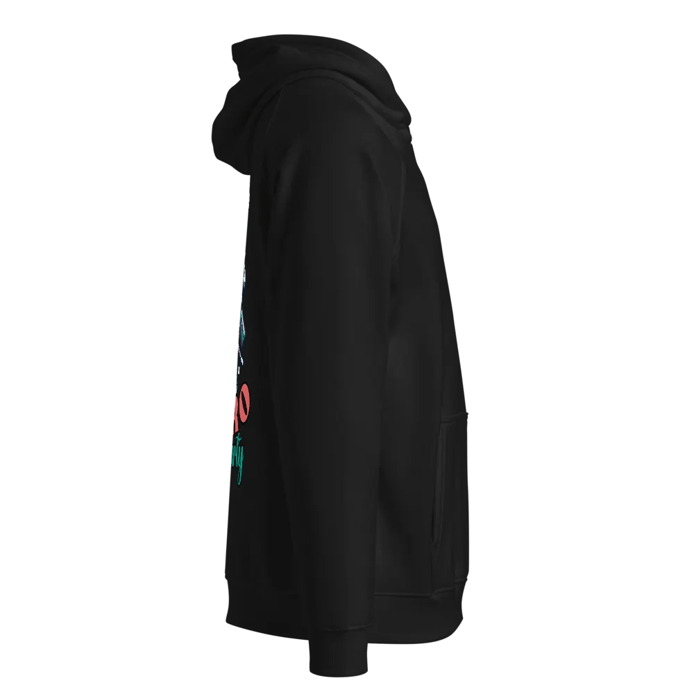 Retro Groove Unisex Eco Hoodie product image (4)
