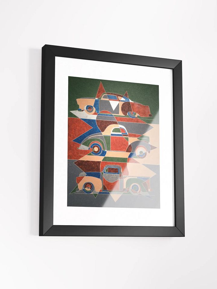 A Century of Rides Print Framed product image (2)