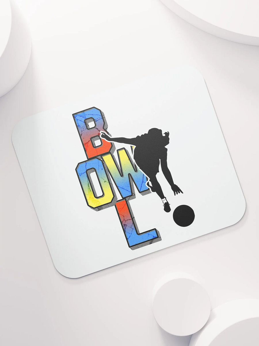 Bowl Woman Strike 'em All Mouse Pad product image (5)