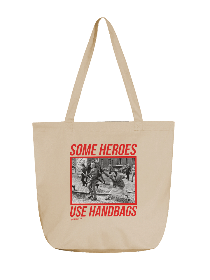 FUTILE DEVICE: SOME HEROES USE HANDBAGS (TOTE) product image (2)