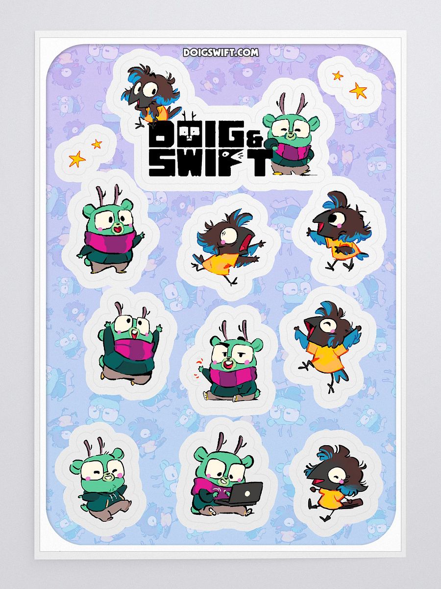 Doigswift Sticker Sheet product image (3)