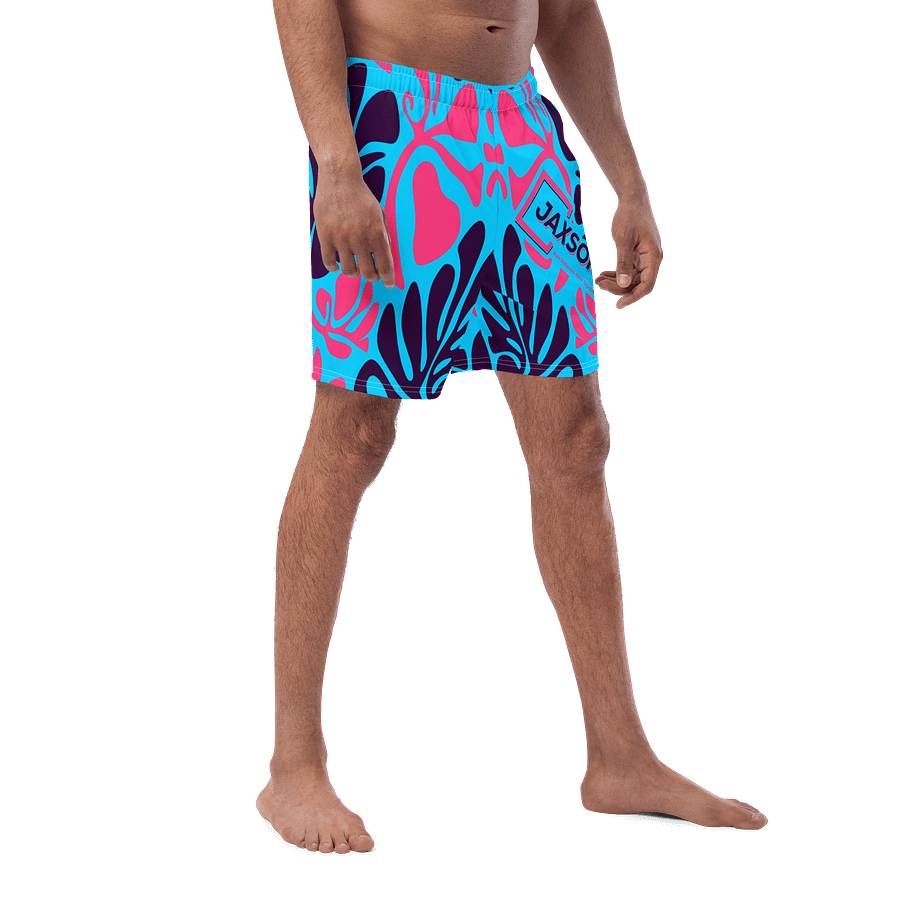 Chaos Bloom All-Over Swim Trunks product image (3)