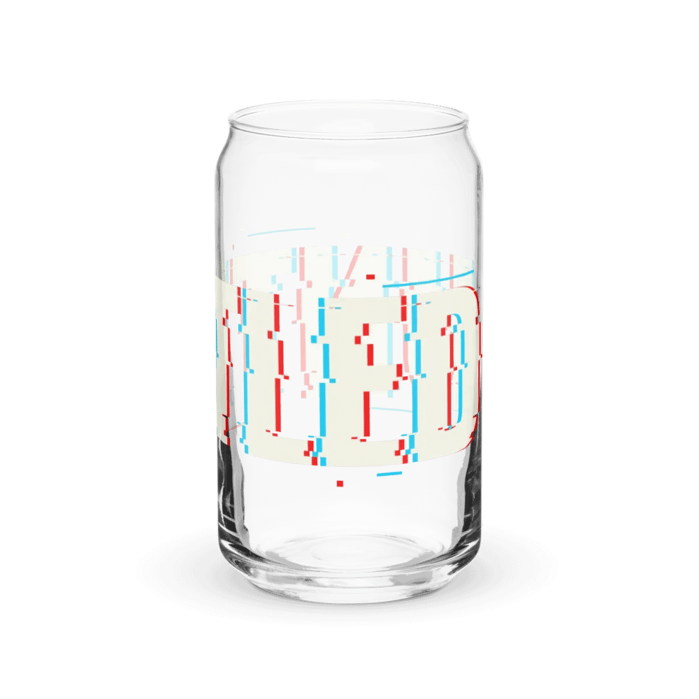 UNTITLED 16OZ GLASS WITH LID product image (7)