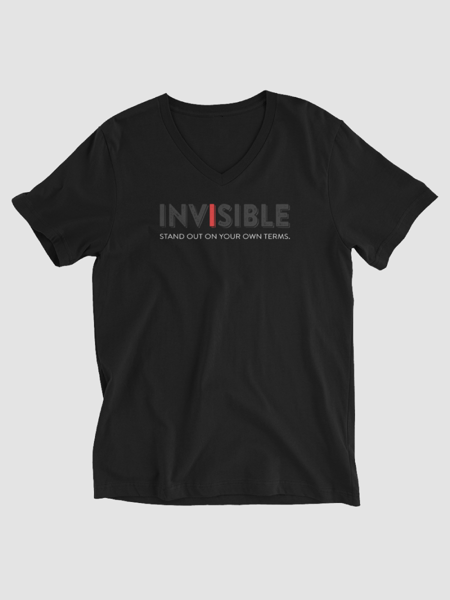 "Define Your Style" Unisex Short Sleeve V-Neck T-Shirt product image (2)