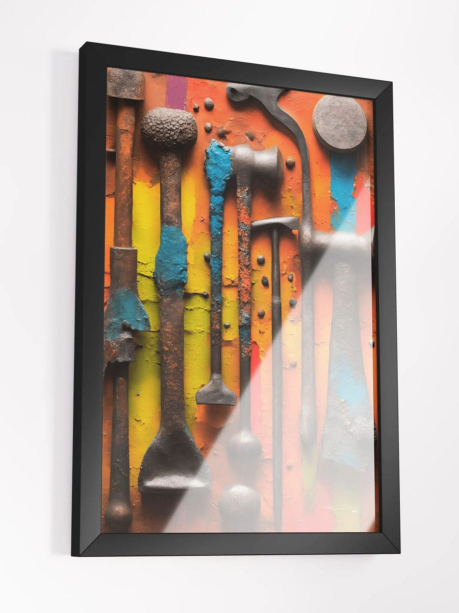 Industrial Rusted Metal Art | Unique Industrial Wall Decor product image (4)