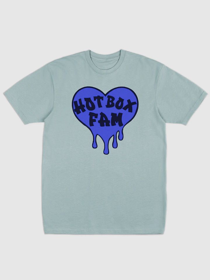 UNISEX HOT BOX FAM SOLID ROYAL BLUE LOGO TEE product image (4)