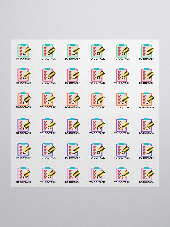 To-Do Task Stickers – Hand-Drawn, Functional Planner Stickers for Work, and Office Organization product image (1)