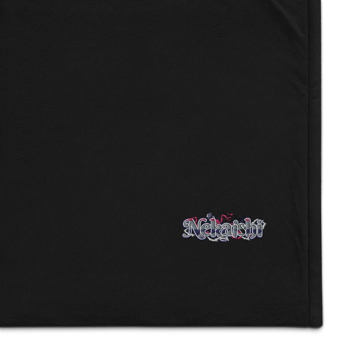 Premium Sherpa Blanket - LowPro | Dark Mode | Embroidered product image (1)