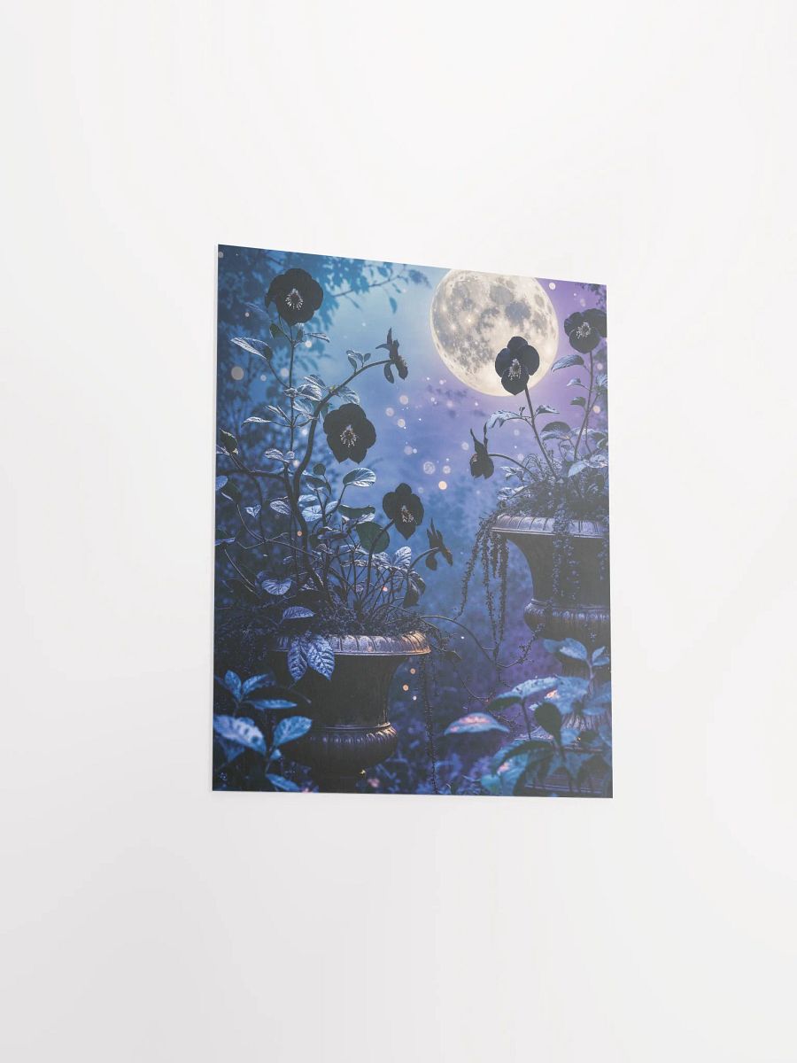 Lunar Garden Nocturne Matte Poster product image (23)