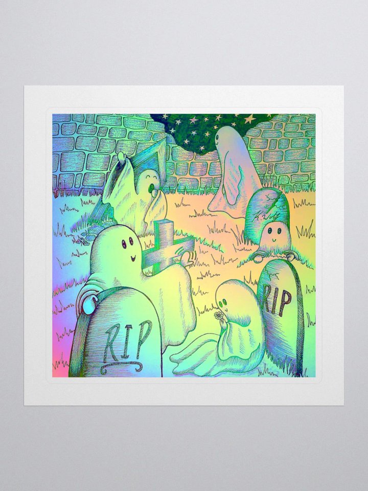 Limited edition Graveyard Wake Up Stickers product image (1)