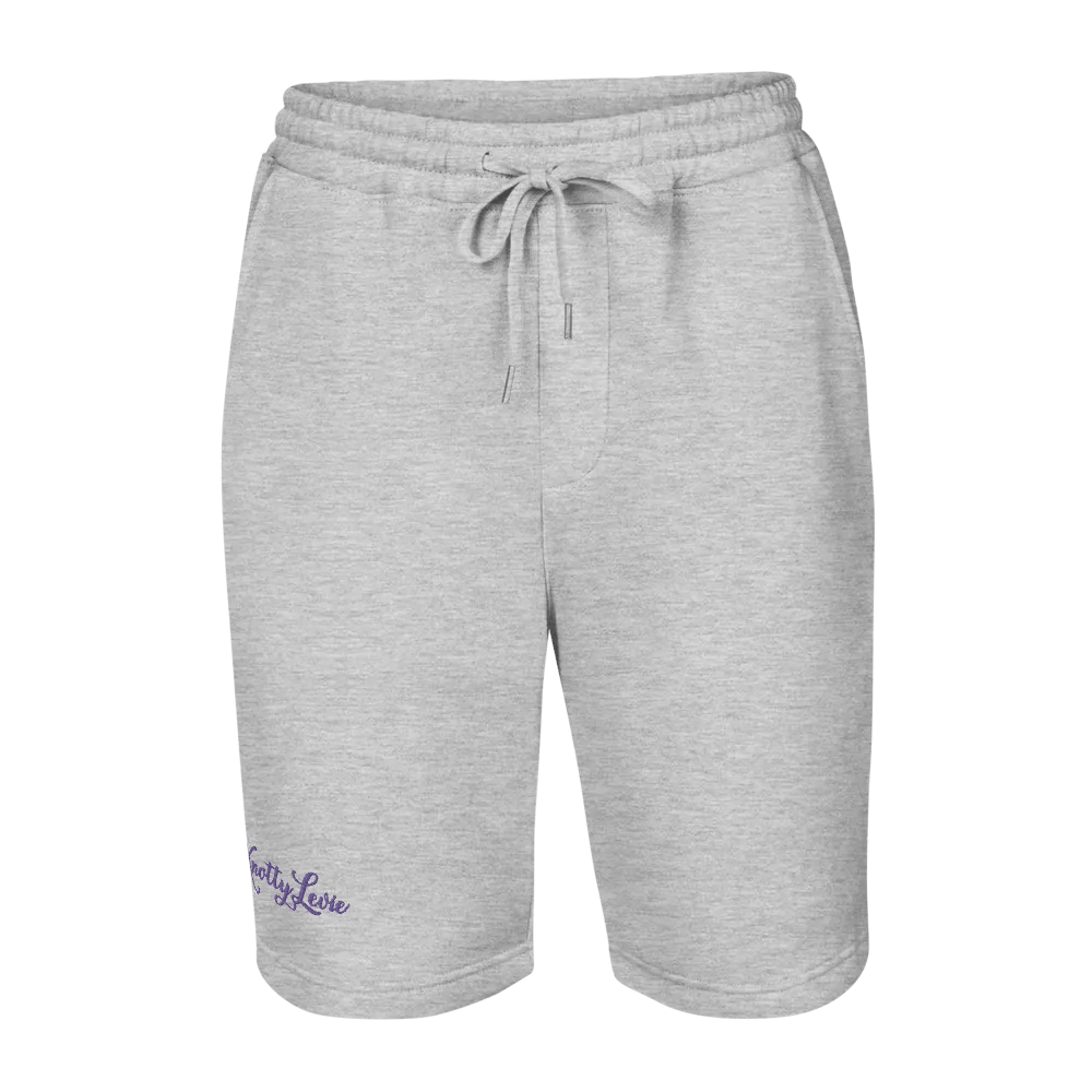Knotty Levie embroidered Fleece Shorts product image (28)
