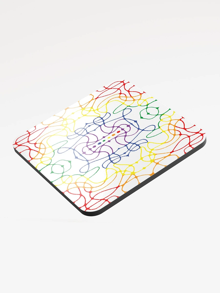 Rainbow Abstract Coaster product image (3)