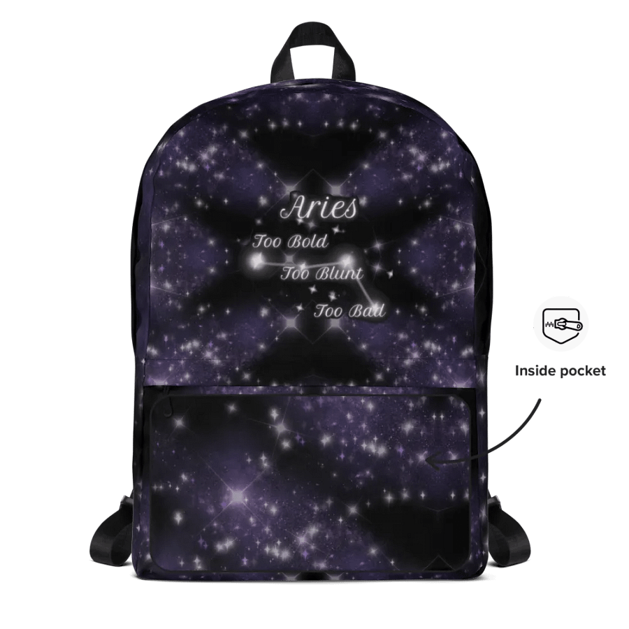 Aries 2025, Constellation, Backpack product image (5)