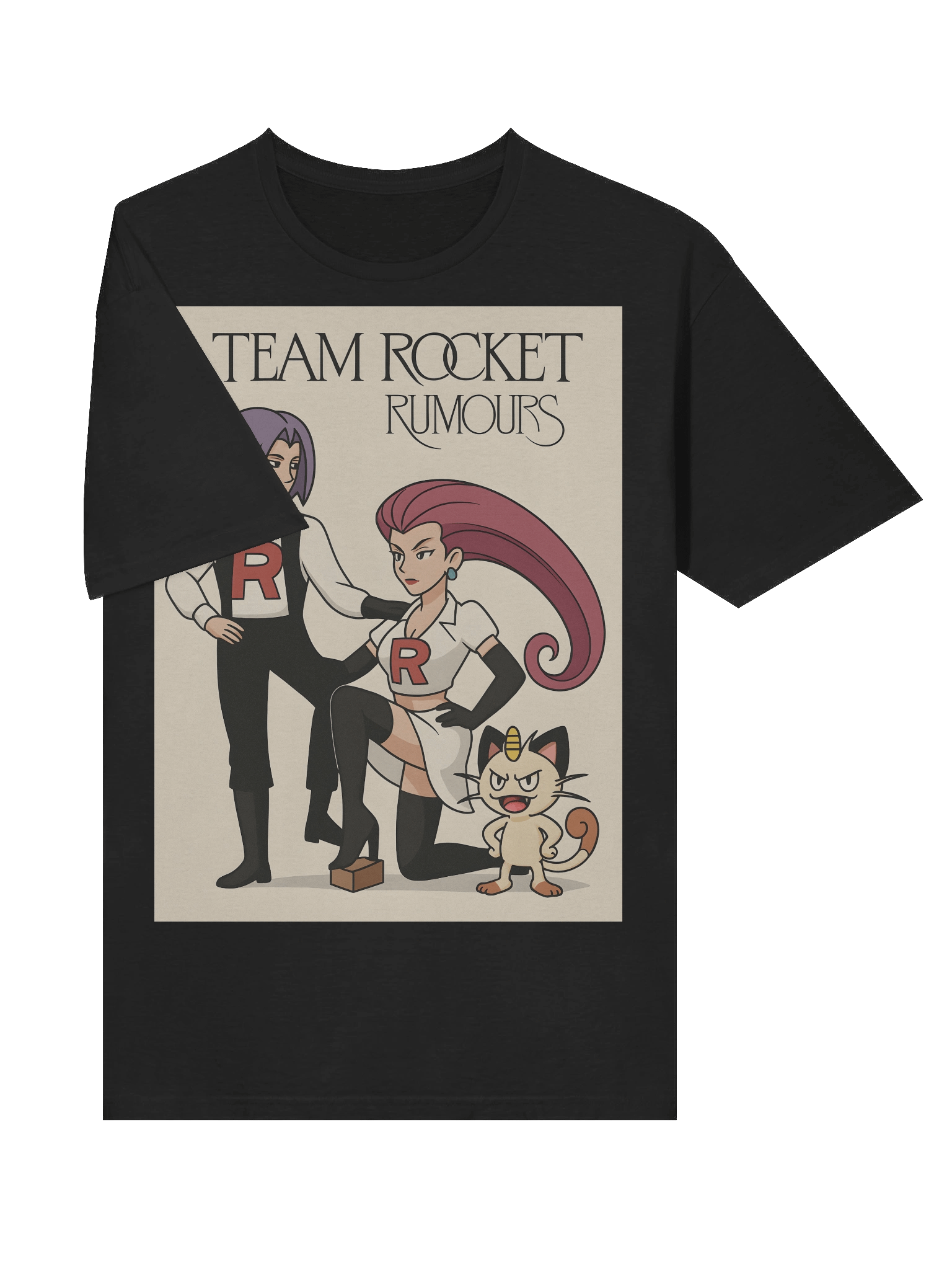 Team Rocket "Rumours" Album Cover Parody – Jessie, James & Meowth Pokémon Mashup product image (5)