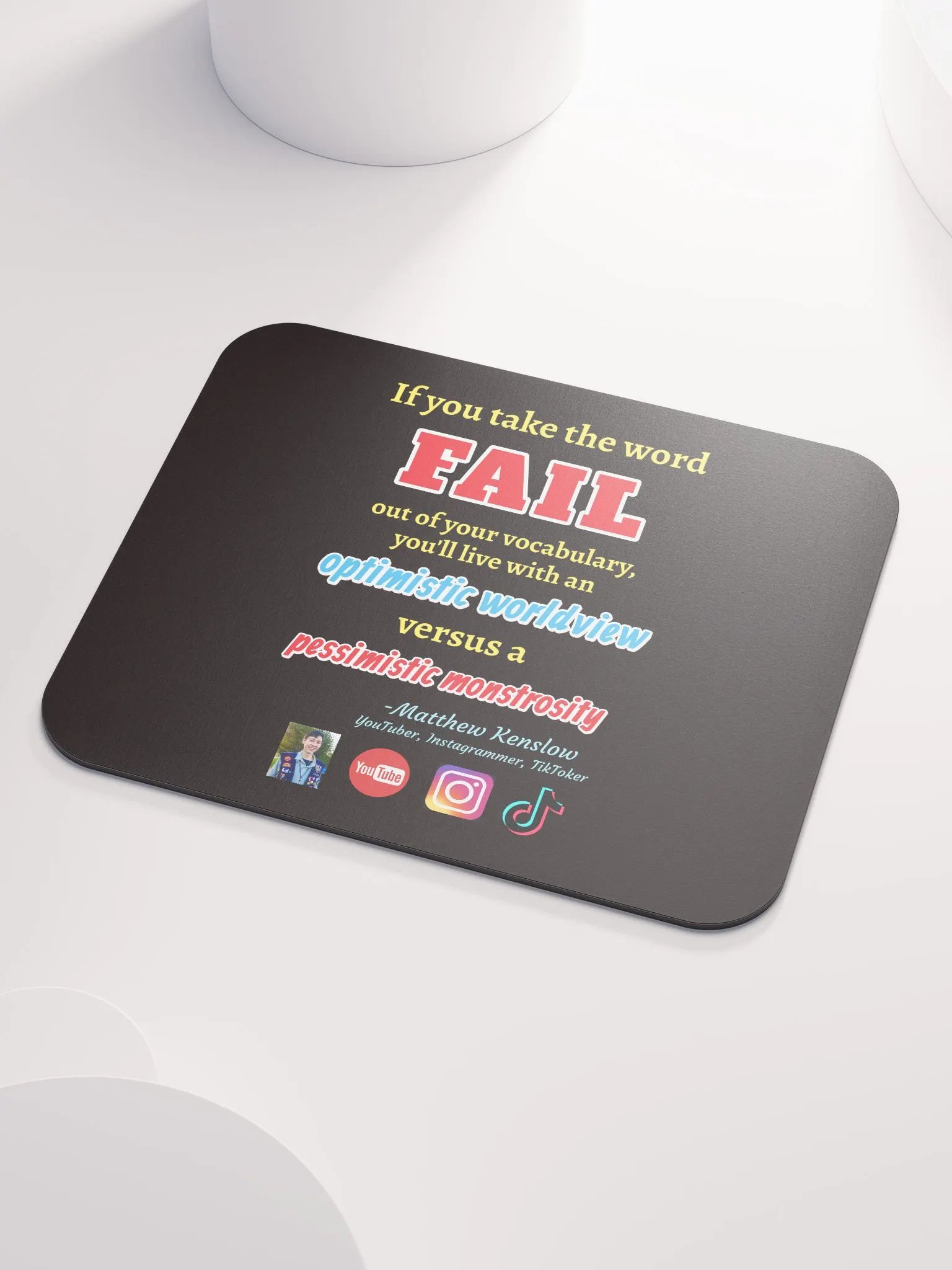 Mouse Pad [Quote 5] product image (3)