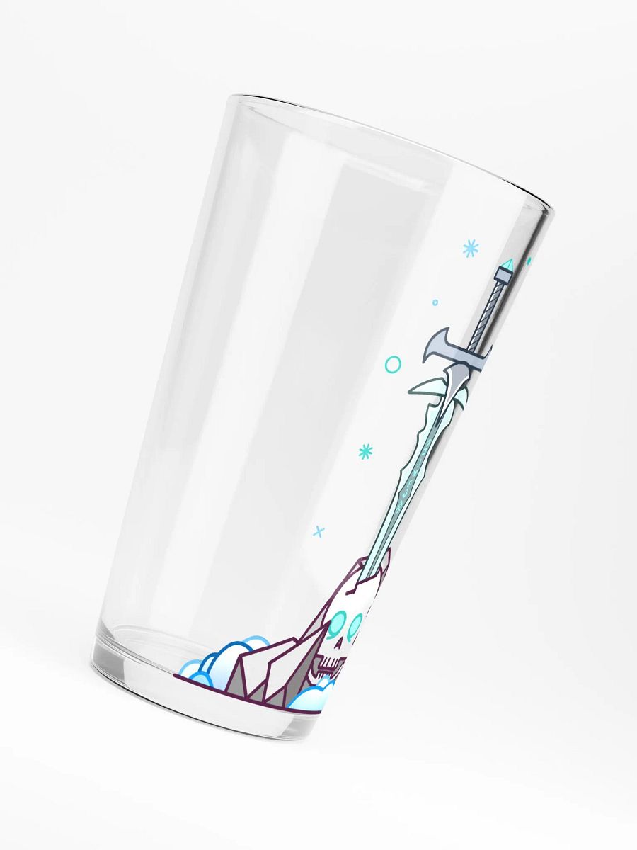 Sword in the Skull - Lich Variation - Pint Glass product image (6)