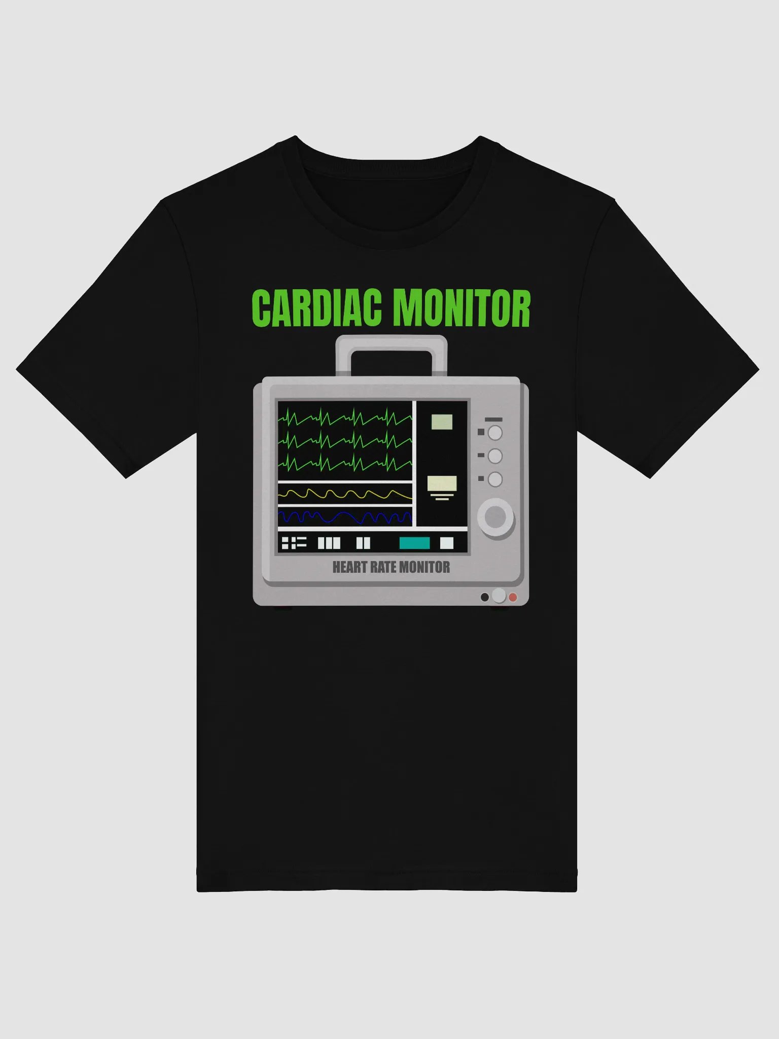 Heartbeat Graph Cardiac Monitor T-Shirt product image (5)