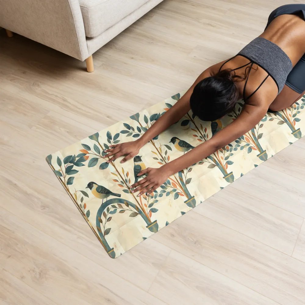 Cute Birds Yoga Mat by Treasure Pie product image (12)