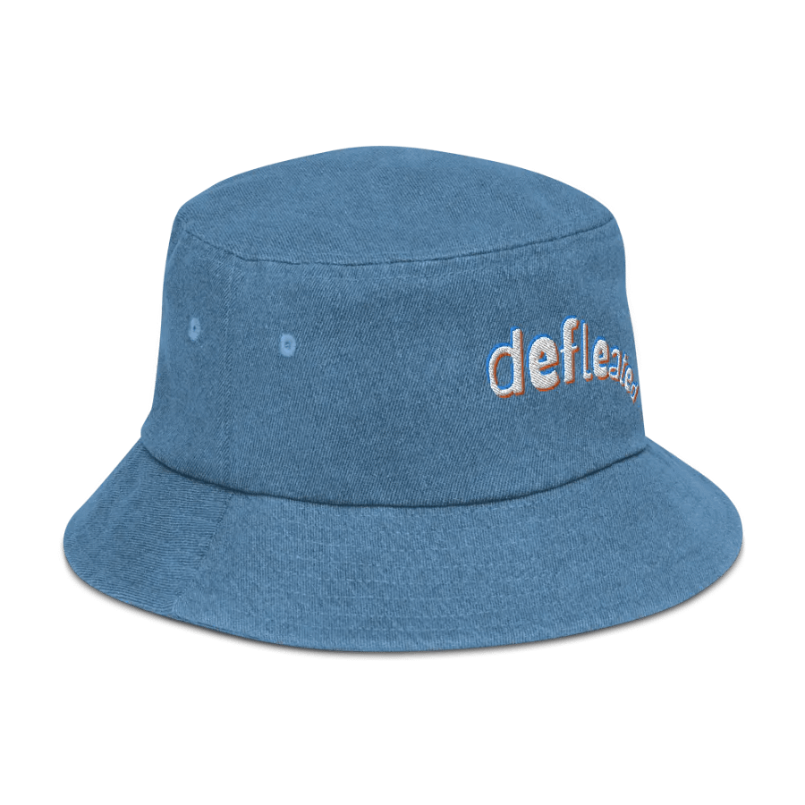 DEFLEATED denim bucket hat product image (30)