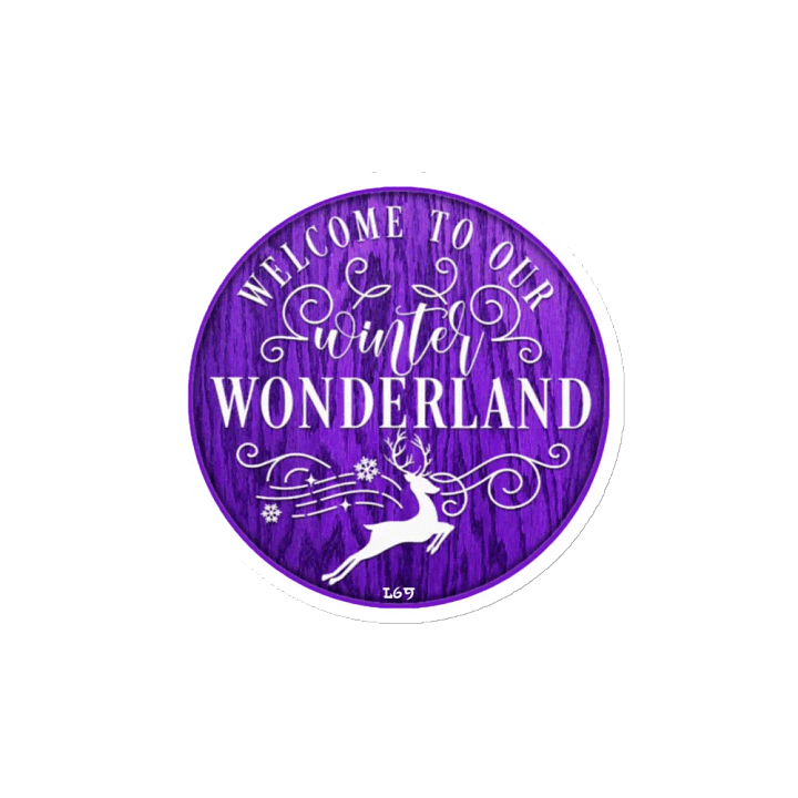 WELCOME TO OUR WINTER WONDERLAND product image (2)