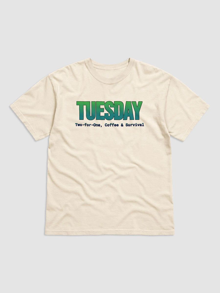 Funny Tuesday T-shirt - Bright colors – Two-for-One Tuesday product image (5)