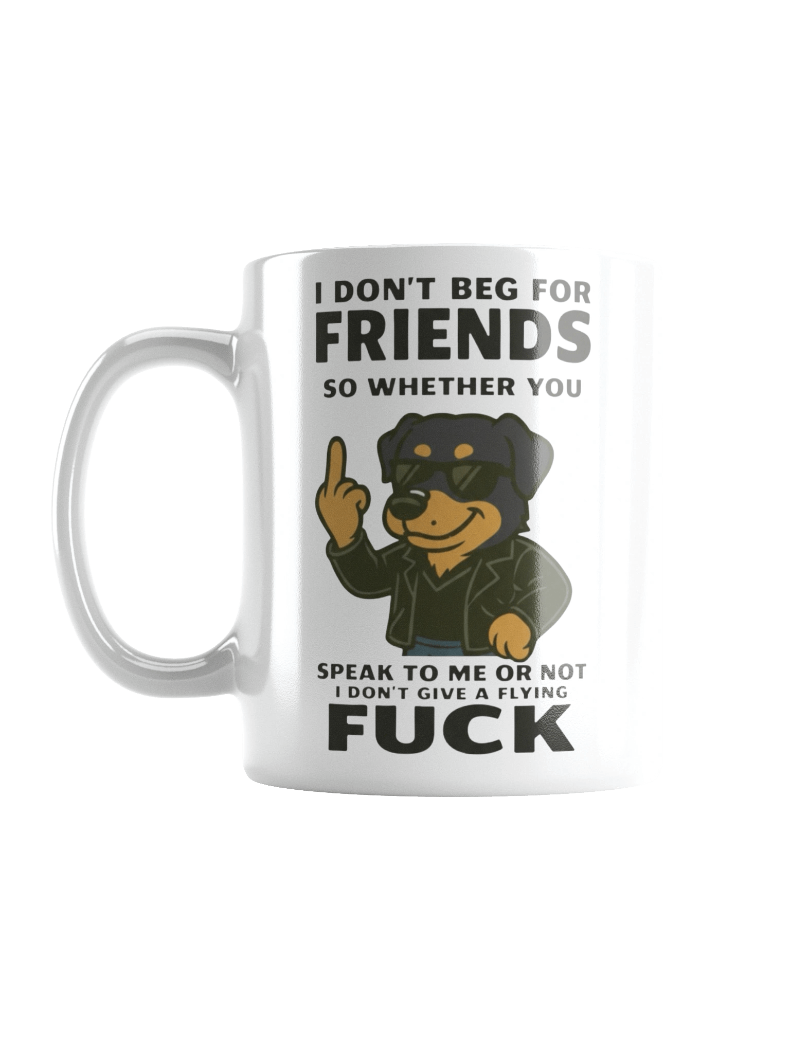 Rebellious Rottweiler Mug product image (1)