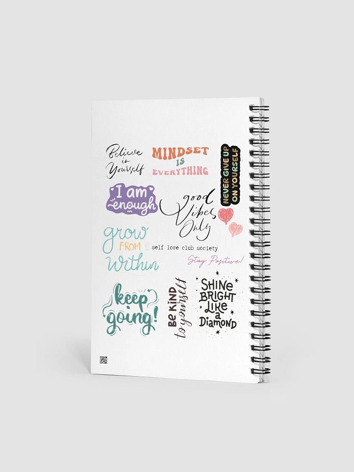 Hey Love – Encouraging Dot Journal with Soft-Touch Cover and Minimalist Design product image (2)