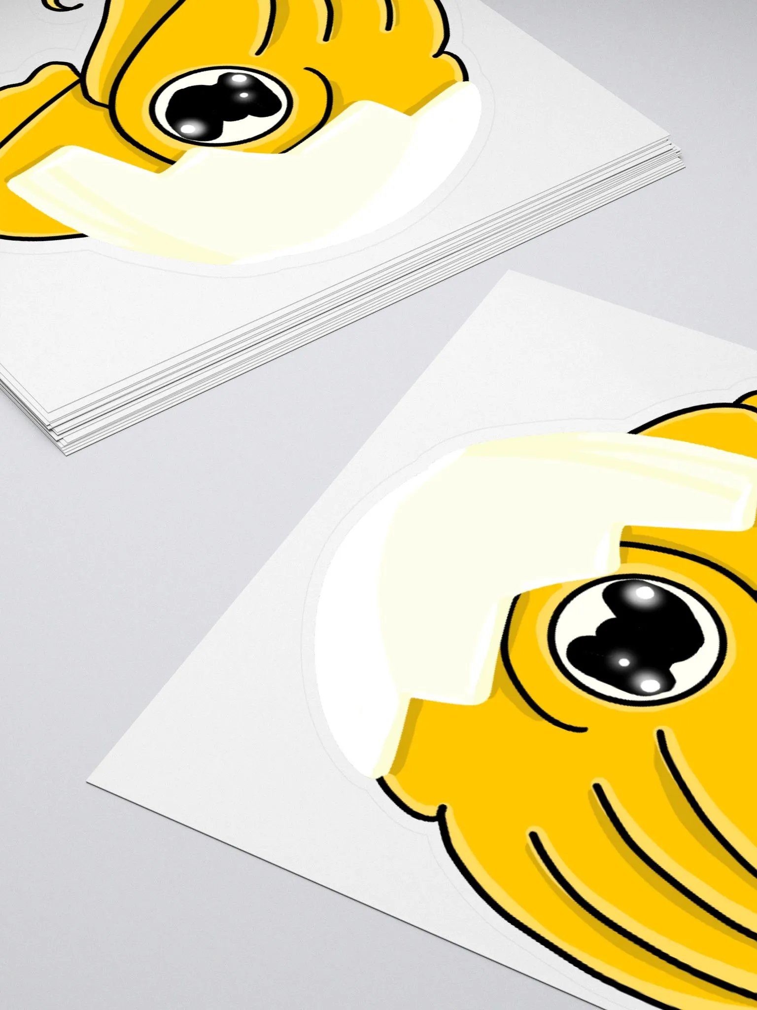 !Egg Cuttlefish Meh Stickers product image (4)