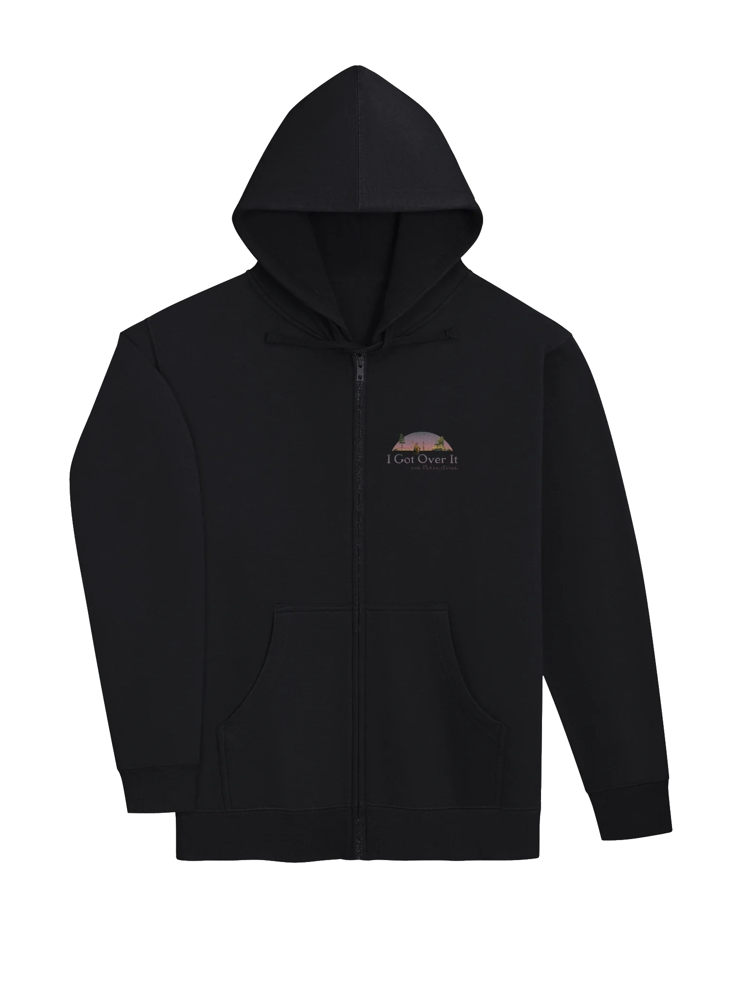 I Got Over It - Independent Trading Co. Fleece Zip Up Hoodie product image (11)