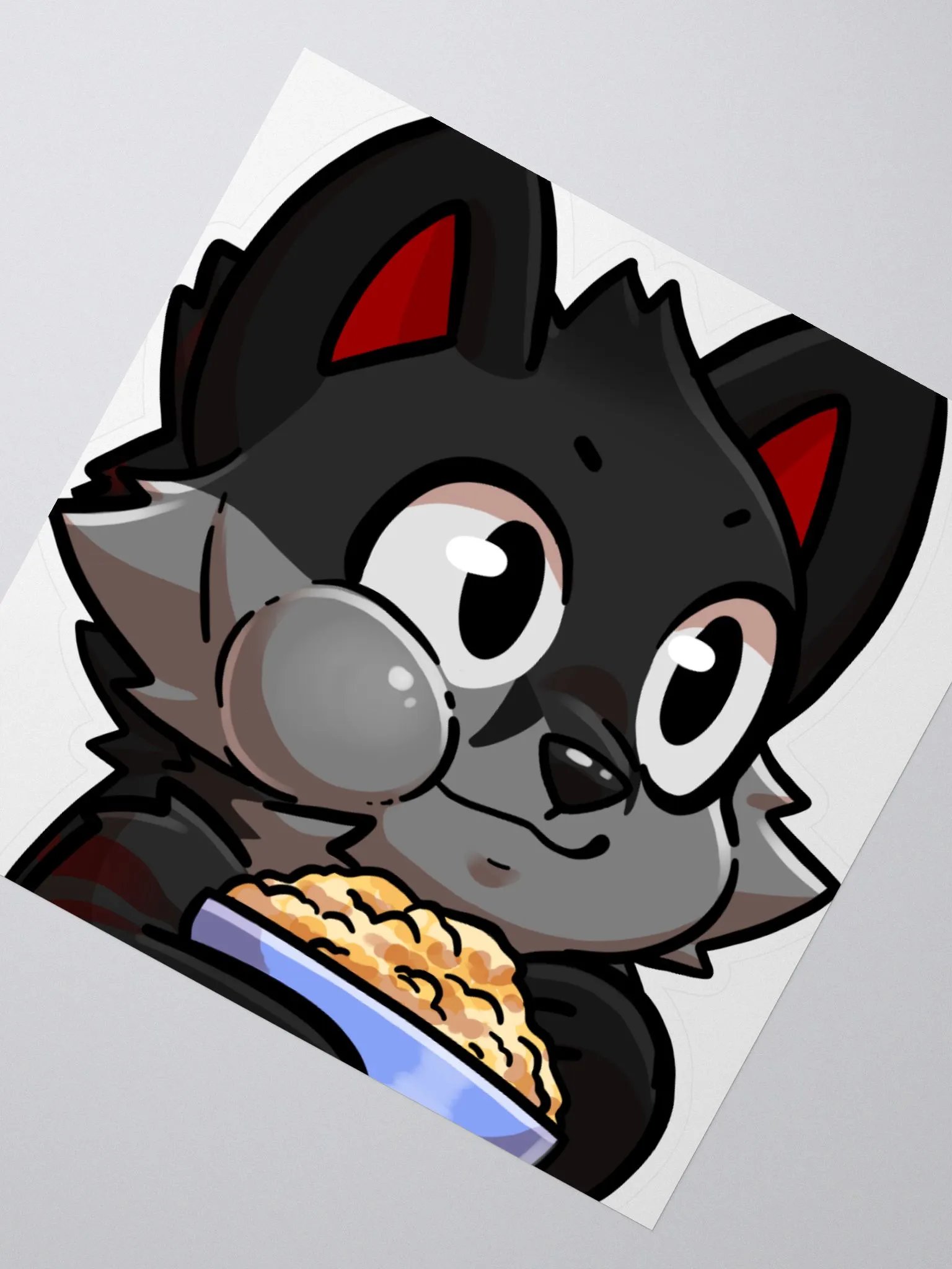 Harufox Noms Emote Sticker product image (2)