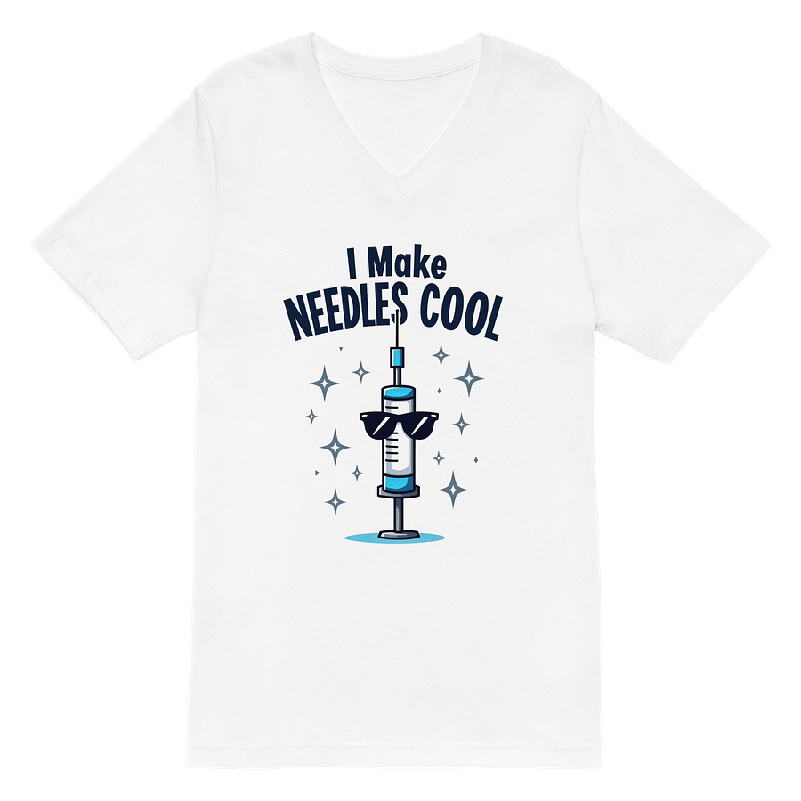 Cool Syringe V-Neck Tee product image (2)