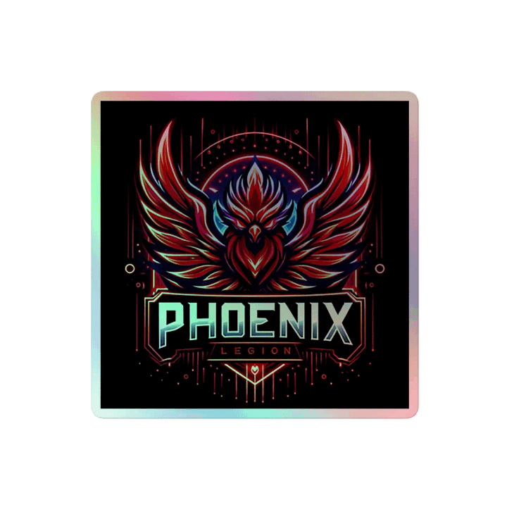 Phoenix Legion Holographic Sticker Sheet product image (2)