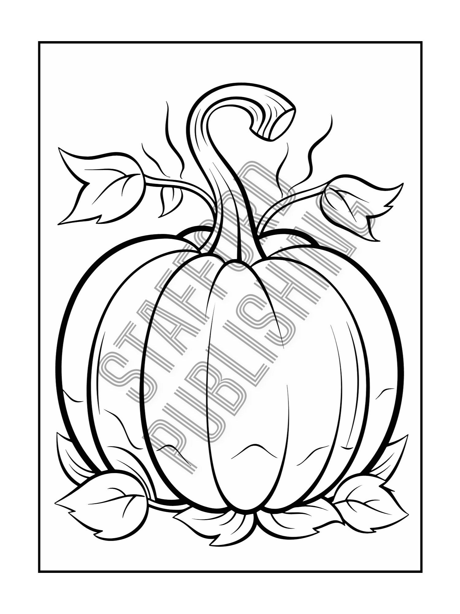 Halloween Coloring Book Printable Version product image (12)