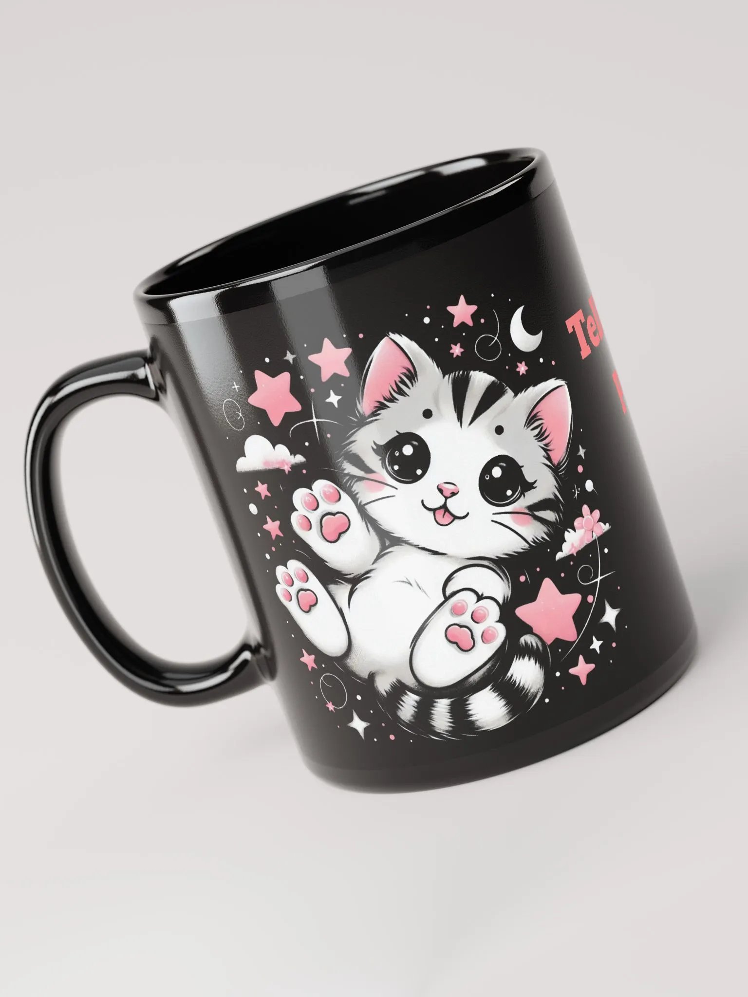 pspsps Kitty Mug - Black product image (1)