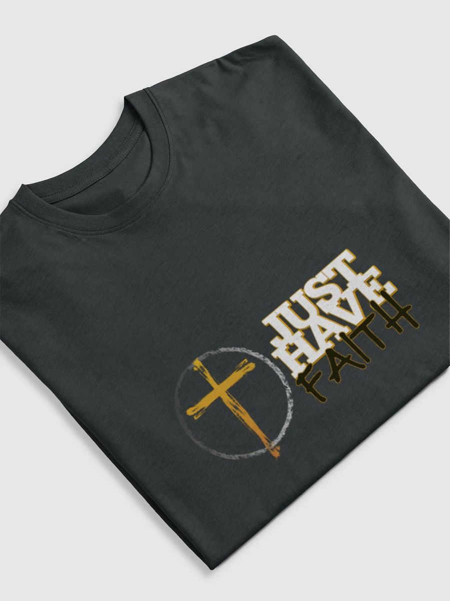 JUST HAVE FAITH Company Logo - Black Shirt product image (5)