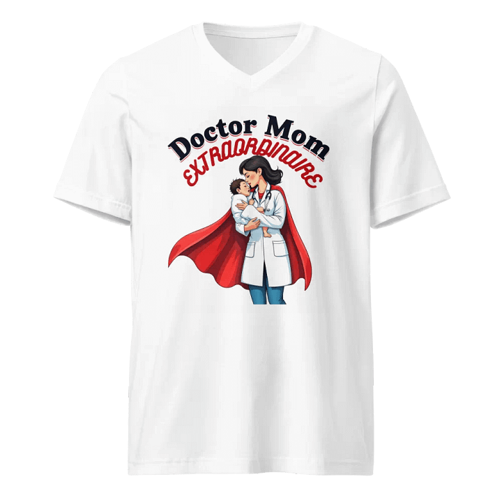 Doctor Mom Extraordinary V-Neck Tee product image (5)