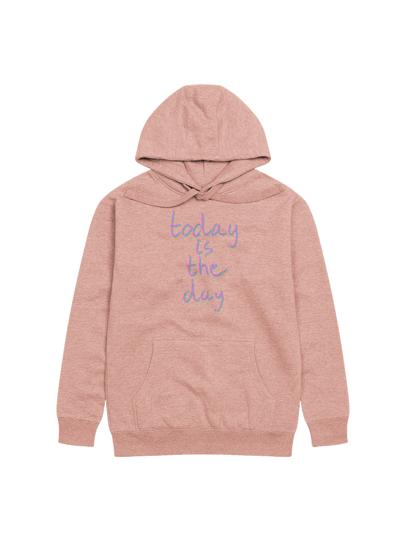 today is the day hoodie (gentle)