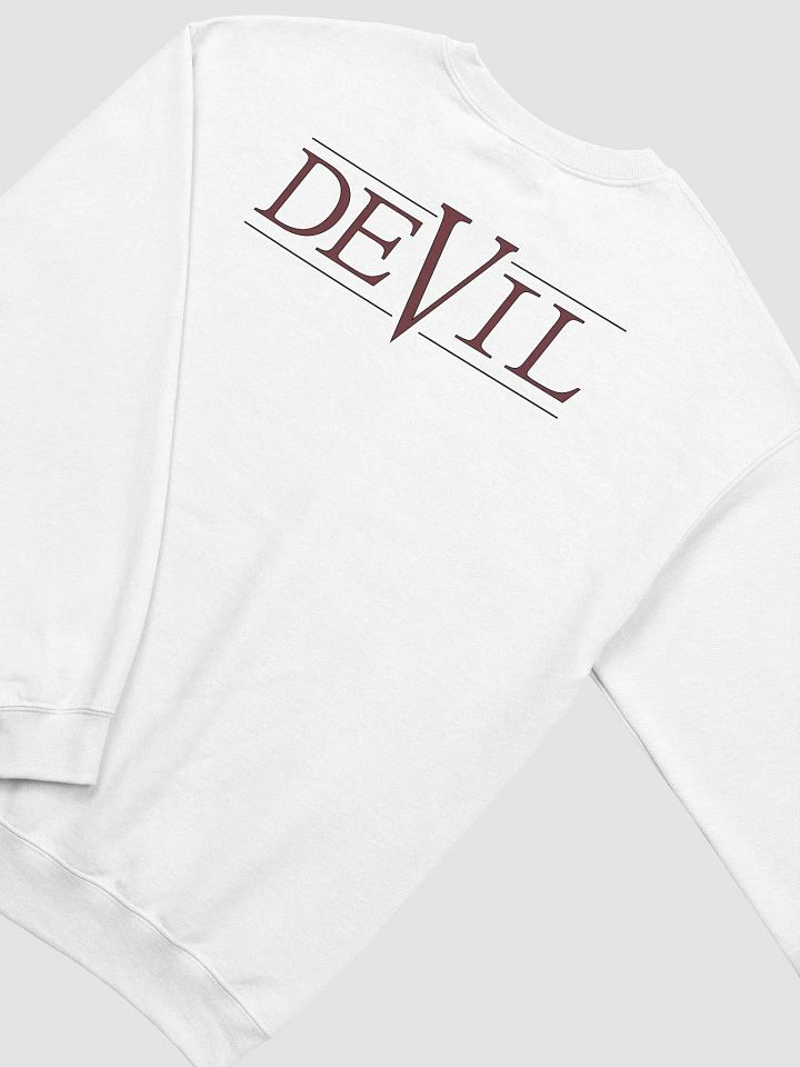 Good Vs Evil - The Devil's On My Back - Gildan Classic Crewneck Sweatshirt product image (1)