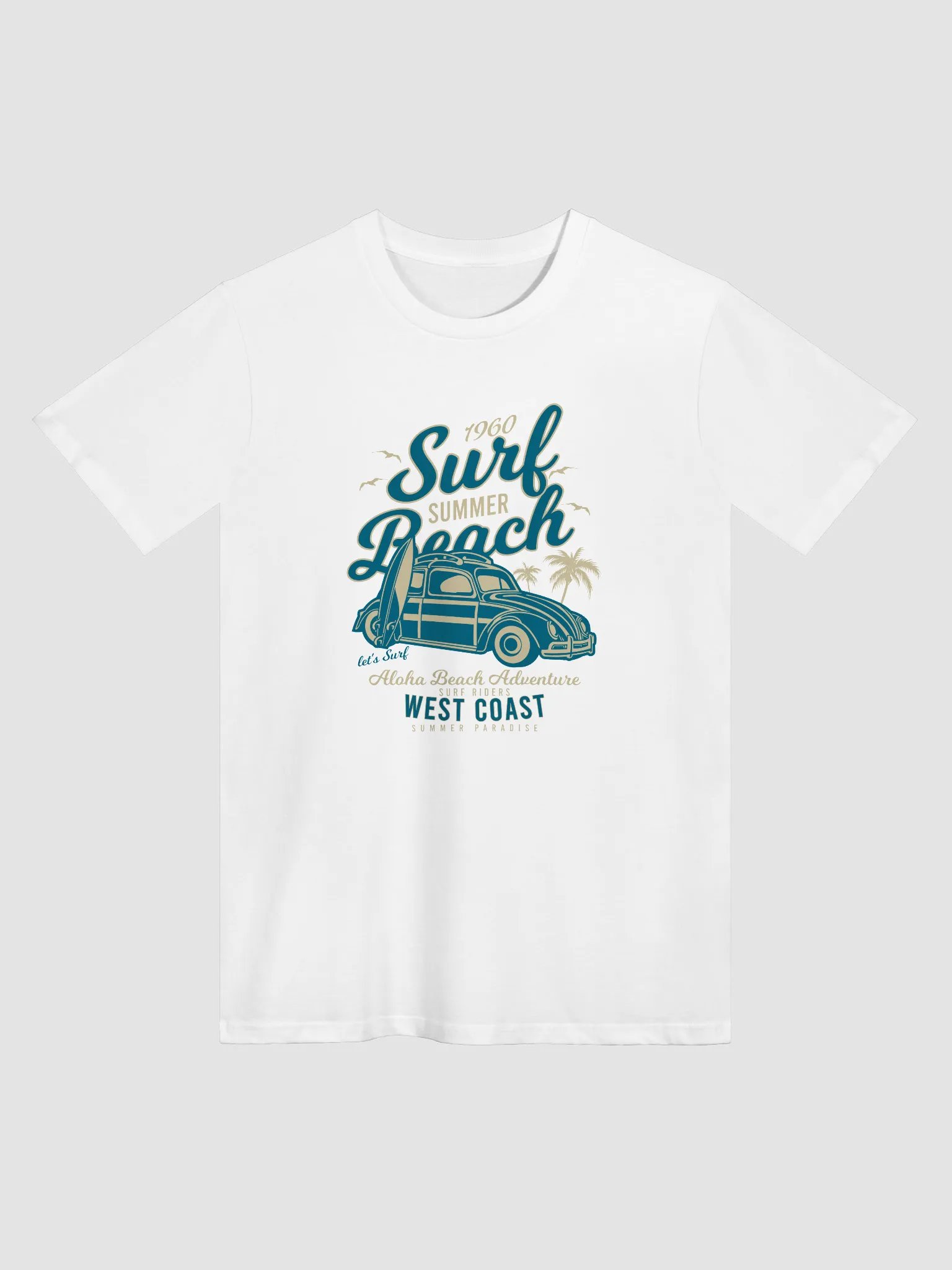 Vintage Surf Summer T-Shirt product image (25)