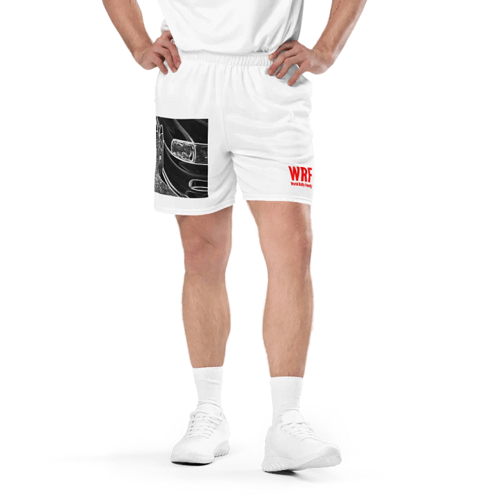 WRF Impreza White mesh shorts product image (1)