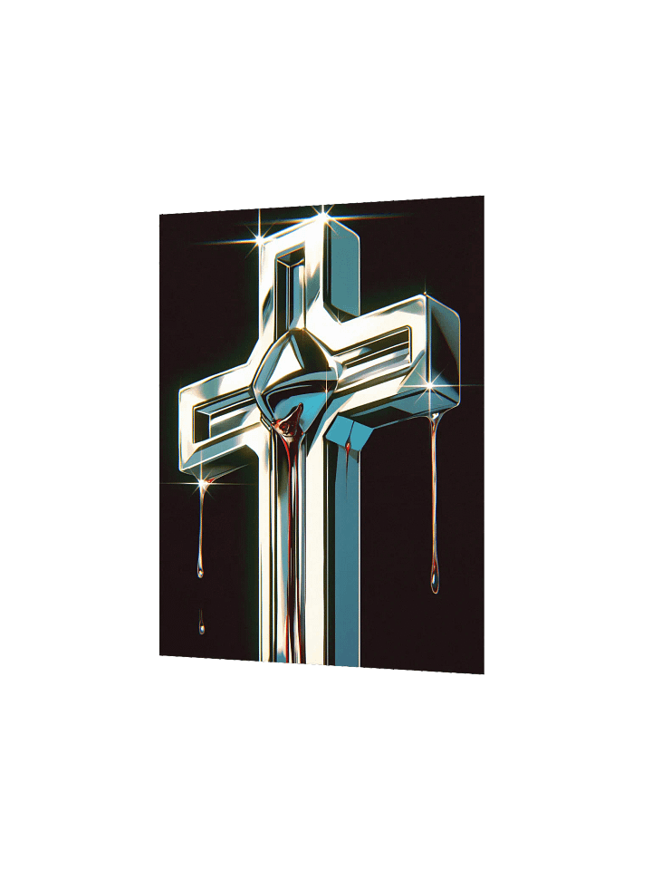Metallic Cross Matte Poster product image (7)