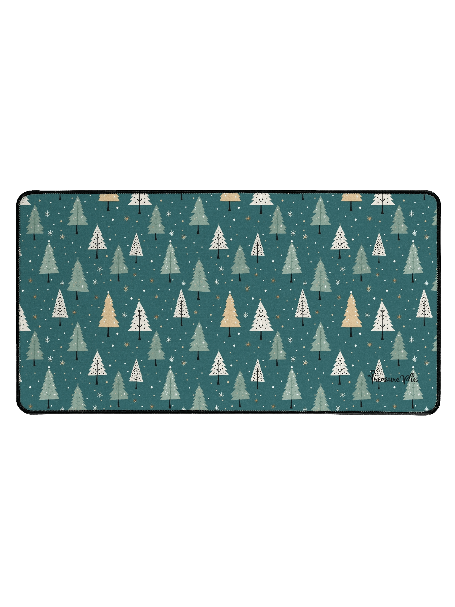 Christmas Tree Pattern Desk Mat by Treasure Pie product image (1)