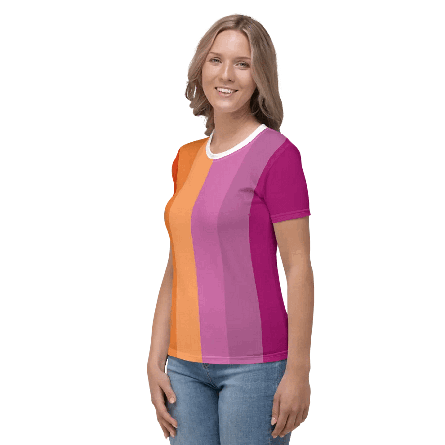 Lesbian Pride Flag - All-Over T-Shirt product image (5)