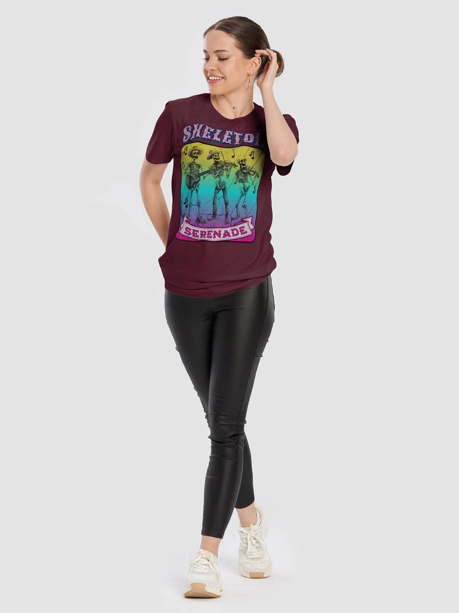 Skeleton Serenade Musical T-Shirt product image (36)
