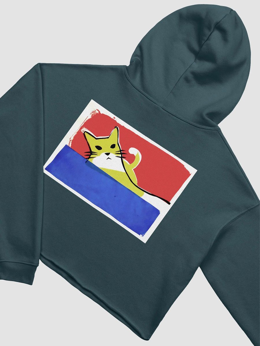 Hamlet Screen Print Cropped Hoodie Back Only (Traditional) product image (4)