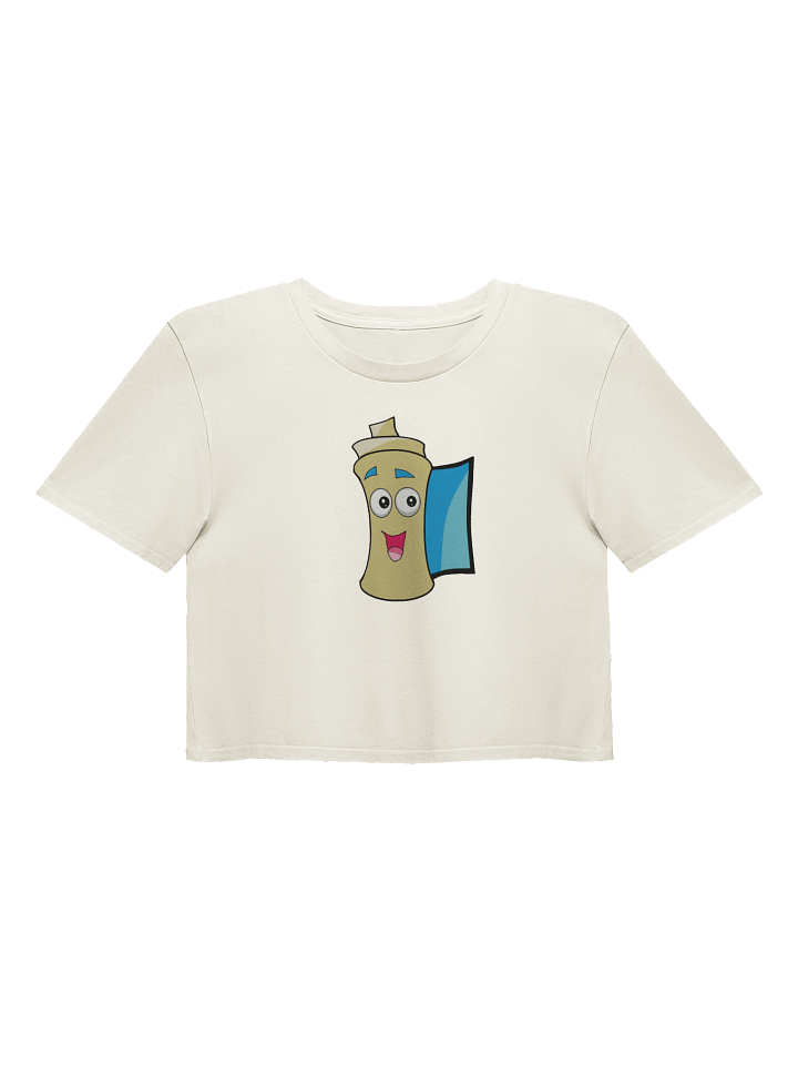 Smiling Spray Can Women's Crop Top product image (8)