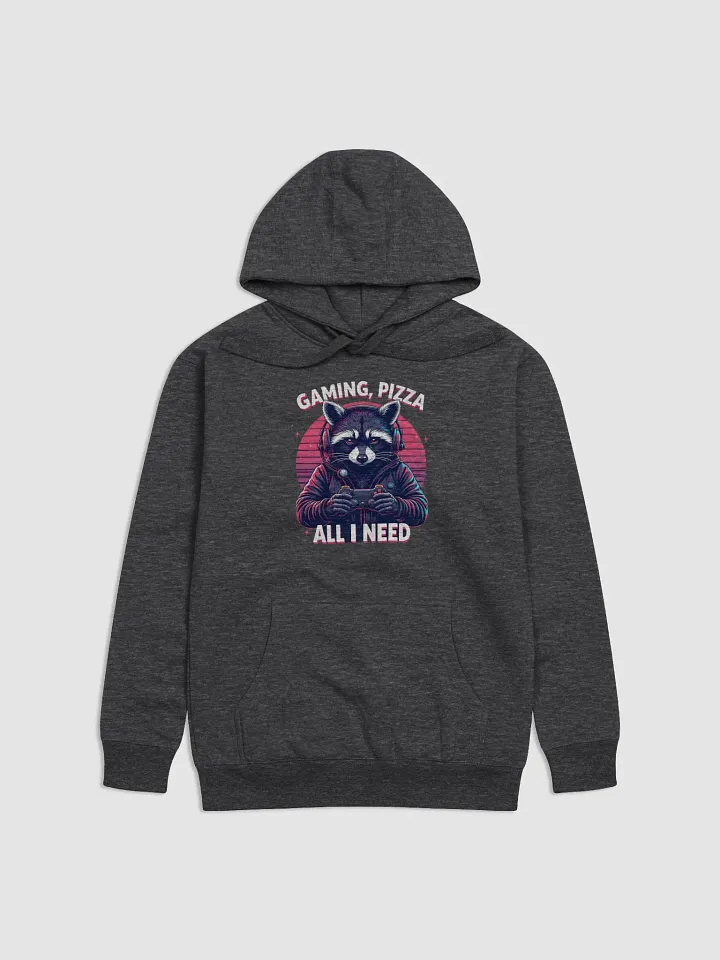 Gamer Raccoon Unisex Hoodie product image (2)