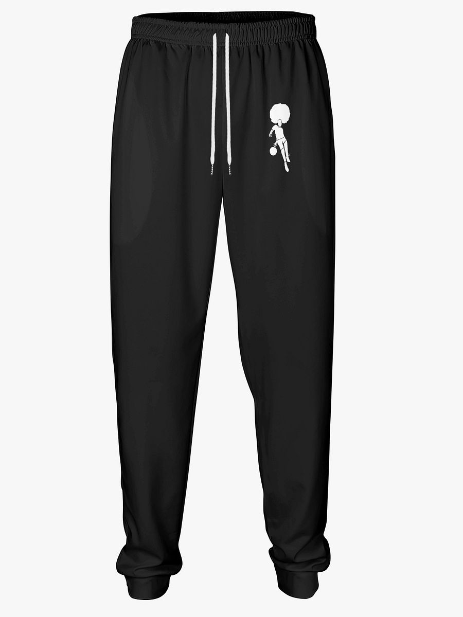 Mo_WithTheFro Black Tracksuit Trousers (Polyester Synthetic) product image (1)