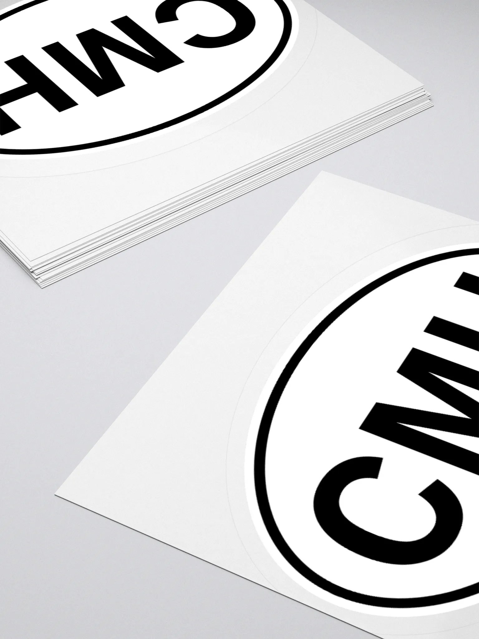 CMH Oval Sticker product image (4)